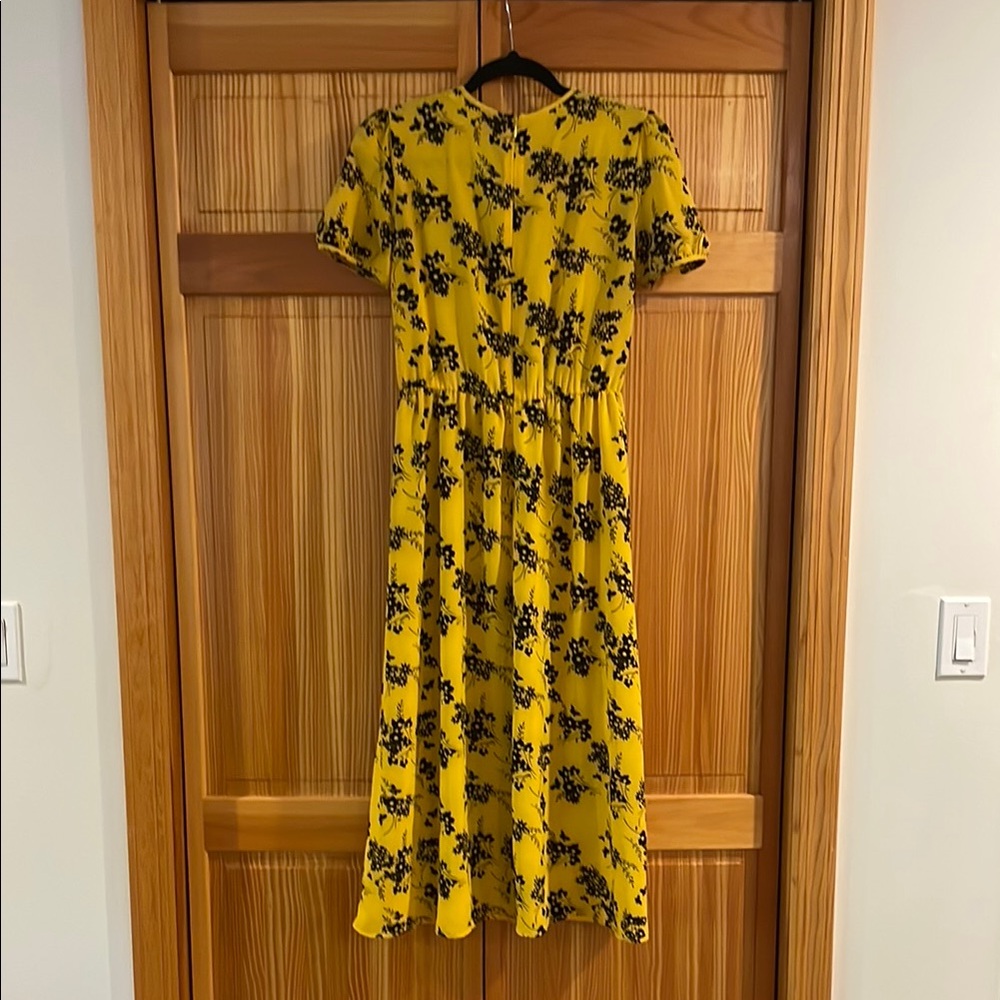 MICHAEL Michael Kors Women’s Botanical Crepe Midi Dress XS - Picture 7 of 10